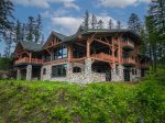 Ridge Top Lodge is a picturesque log mountain home - a perfect Montana getaway